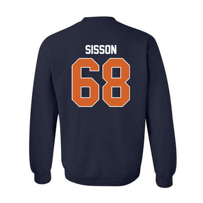 Wheaton IL - NCAA Football : Drew Sisson - Classic Shersey Crewneck Sweatshirt-1