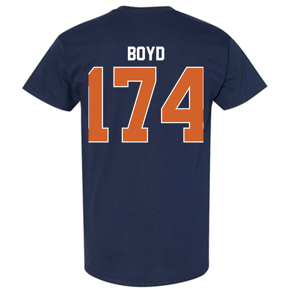 Wheaton IL - NCAA Wrestling : Garrett Boyd - Classic Shersey T-Shirt-1