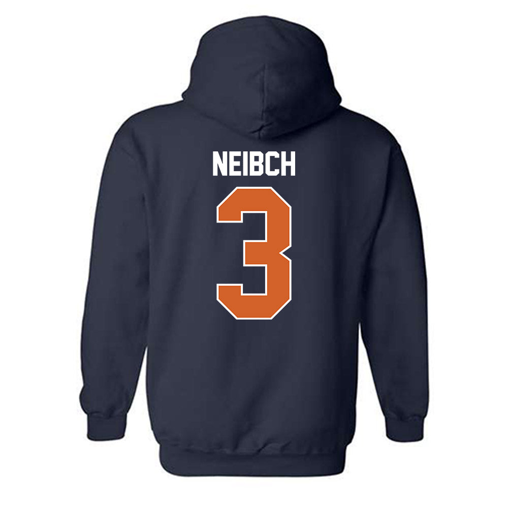 Wheaton IL - NCAA Men's Basketball : Kyle Neibch - Classic Shersey Hooded Sweatshirt-1