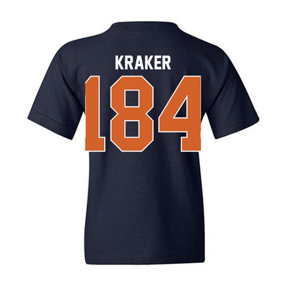 Wheaton IL - NCAA Wrestling : Jacob Kraker - Classic Shersey Youth T-Shirt-1