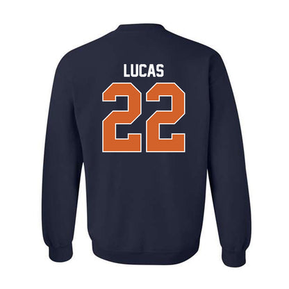 Wheaton IL - NCAA Men's Soccer : Isaac Lucas - Classic Shersey Crewneck Sweatshirt-1