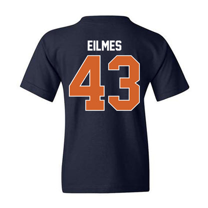 Wheaton IL - NCAA Baseball : Austin Eilmes - Classic Shersey Youth T-Shirt-1