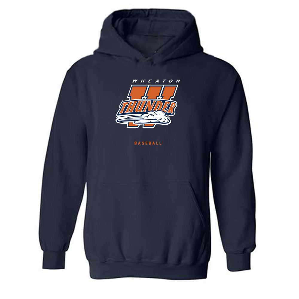 Wheaton IL - NCAA Baseball : Nathan Hedlund - Classic Shersey Hooded Sweatshirt-0