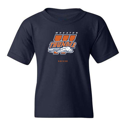 Wheaton IL - NCAA Men's Soccer : Caleb Davis - Classic Shersey Youth T-Shirt-0