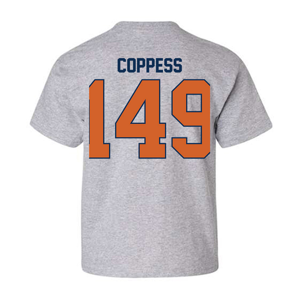 Wheaton IL - NCAA Wrestling : Cale Coppess - Classic Shersey Youth T-Shirt-1
