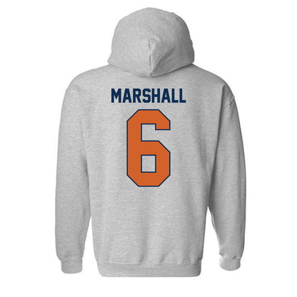 Wheaton IL - NCAA Softball : Makenna Marshall - Classic Shersey Hooded Sweatshirt-1