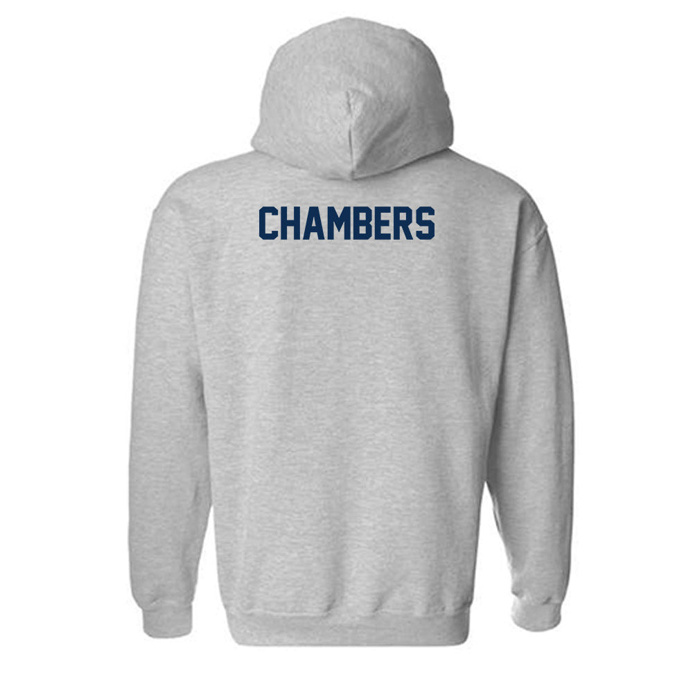 Wheaton IL - NCAA Men's Swimming & Diving : Isaac Chambers - Classic Shersey Hooded Sweatshirt-1