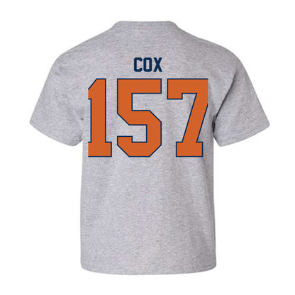 Wheaton IL - NCAA Wrestling : Caleb Cox - Classic Shersey Youth T-Shirt-1