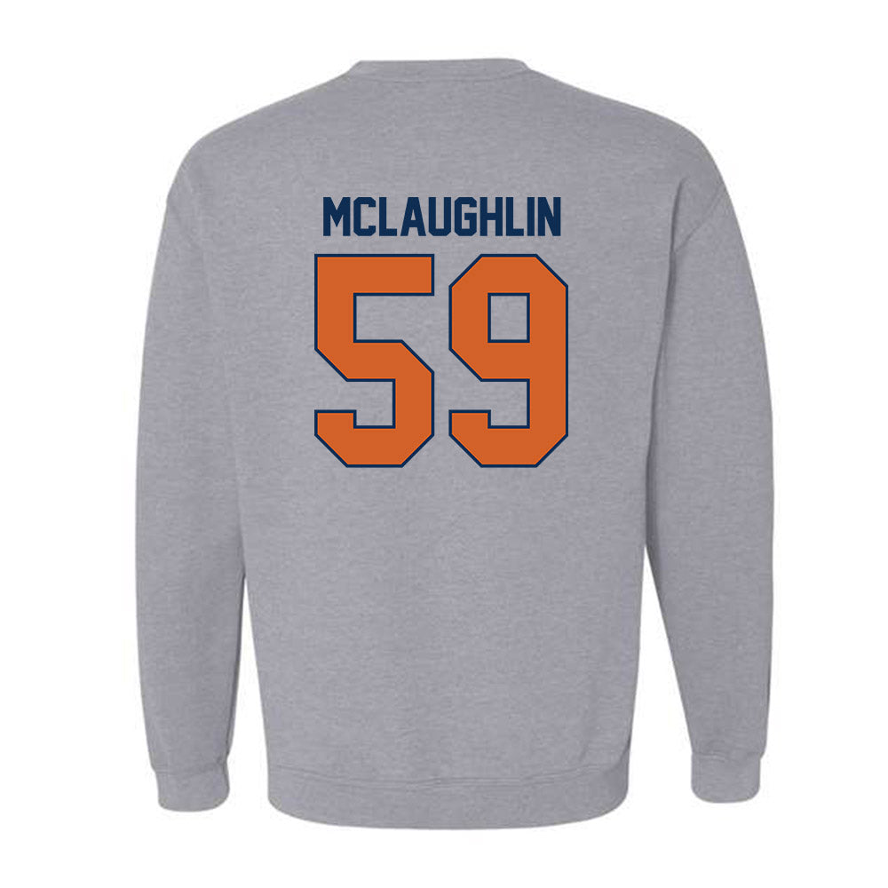 Wheaton IL - NCAA Football : Dawson McLaughlin - Classic Shersey Crewneck Sweatshirt-1