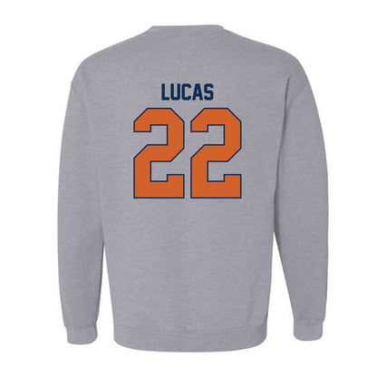Wheaton IL - NCAA Men's Soccer : Isaac Lucas - Classic Shersey Crewneck Sweatshirt-1