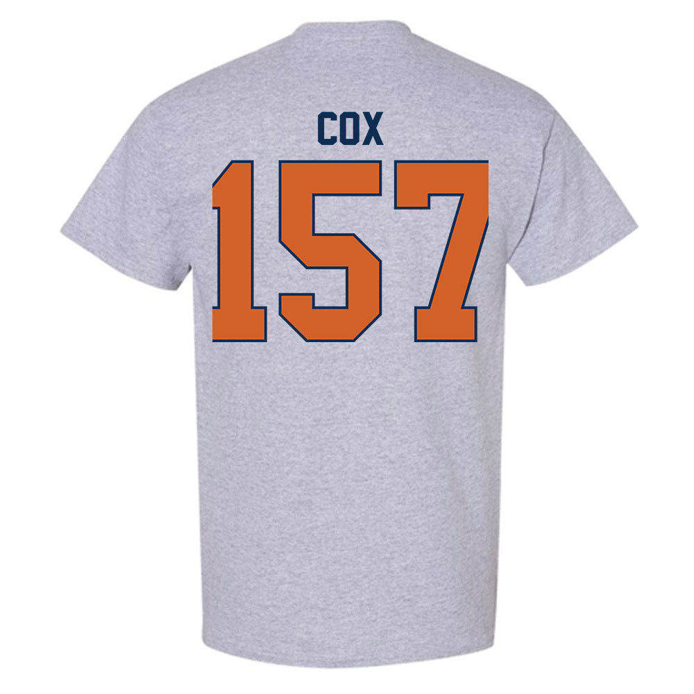 Wheaton IL - NCAA Wrestling : Caleb Cox - Classic Shersey T-Shirt-1