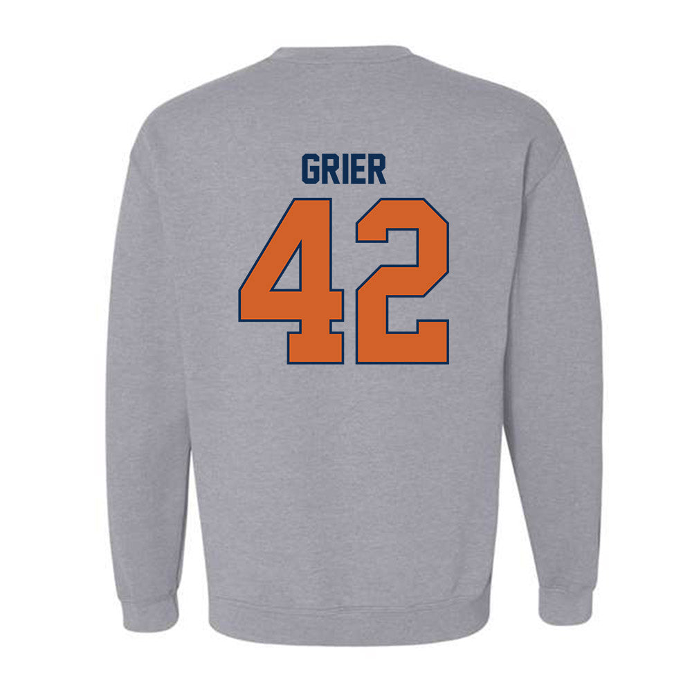 Wheaton IL - NCAA Men's Basketball : Kyle Grier - Classic Shersey Crewneck Sweatshirt-1