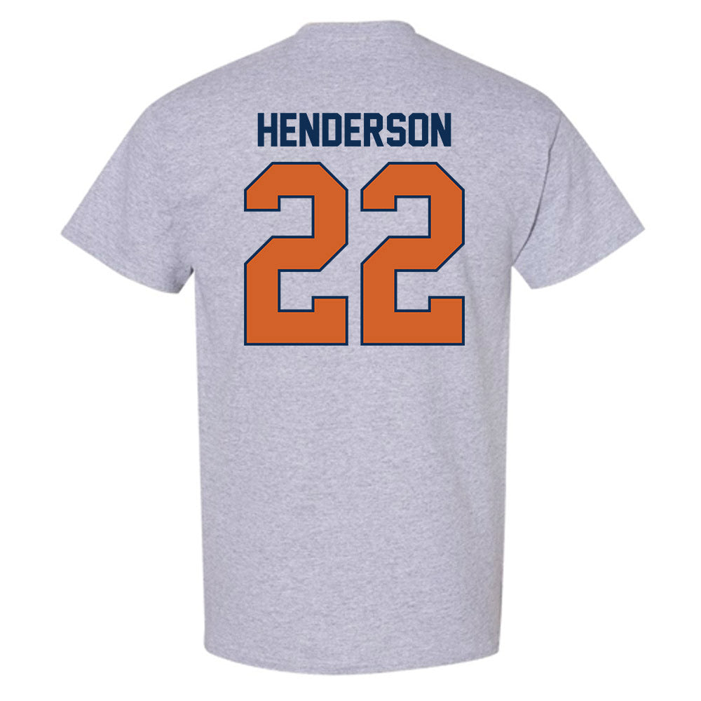 Wheaton IL - NCAA Baseball : Caleb Henderson - Classic Shersey T-Shirt-1