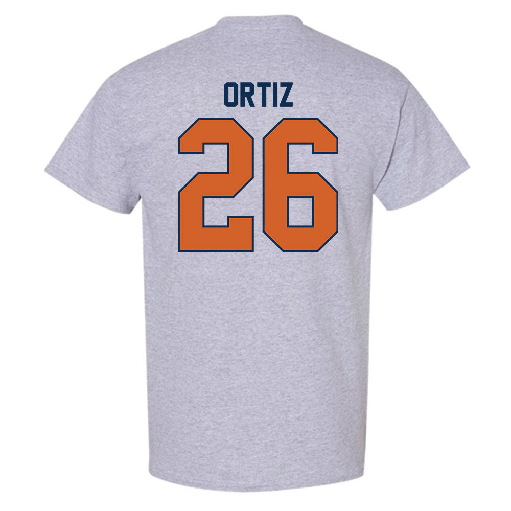 Wheaton IL - NCAA Baseball : Joshua Ortiz - Classic Shersey T-Shirt-1