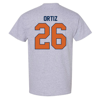 Wheaton IL - NCAA Baseball : Joshua Ortiz - Classic Shersey T-Shirt-1