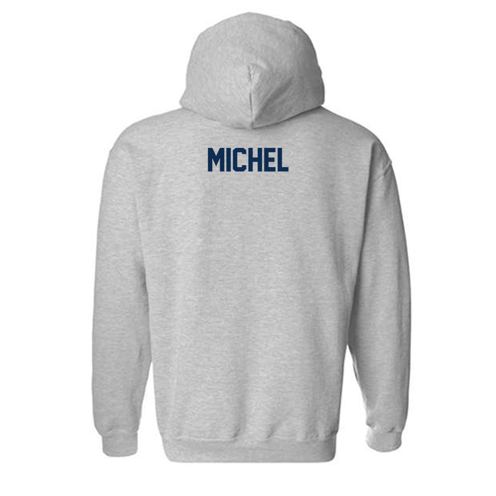 Wheaton IL - NCAA Men's Swimming & Diving : Emmitt Michel - Classic Shersey Hooded Sweatshirt-1
