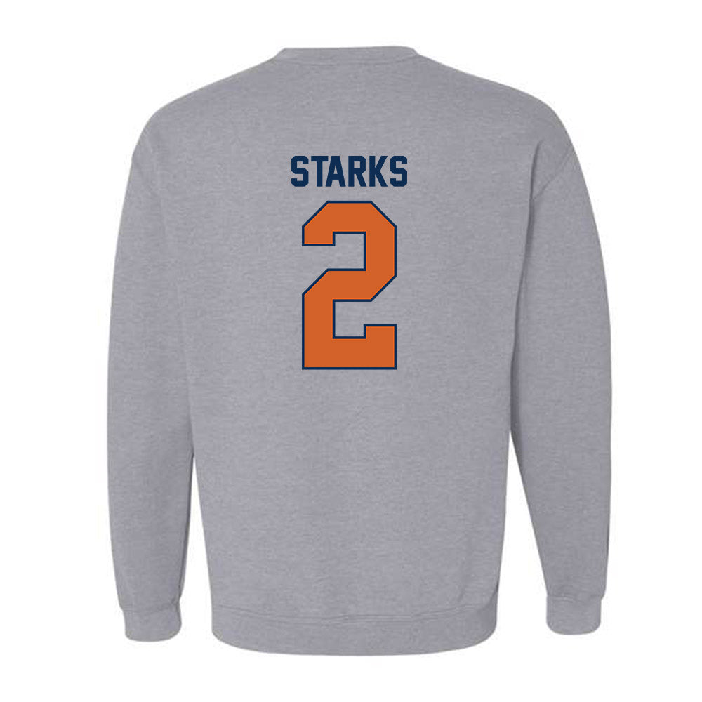 Wheaton IL - NCAA Men's Basketball : Cooper Starks - Classic Shersey Crewneck Sweatshirt-1