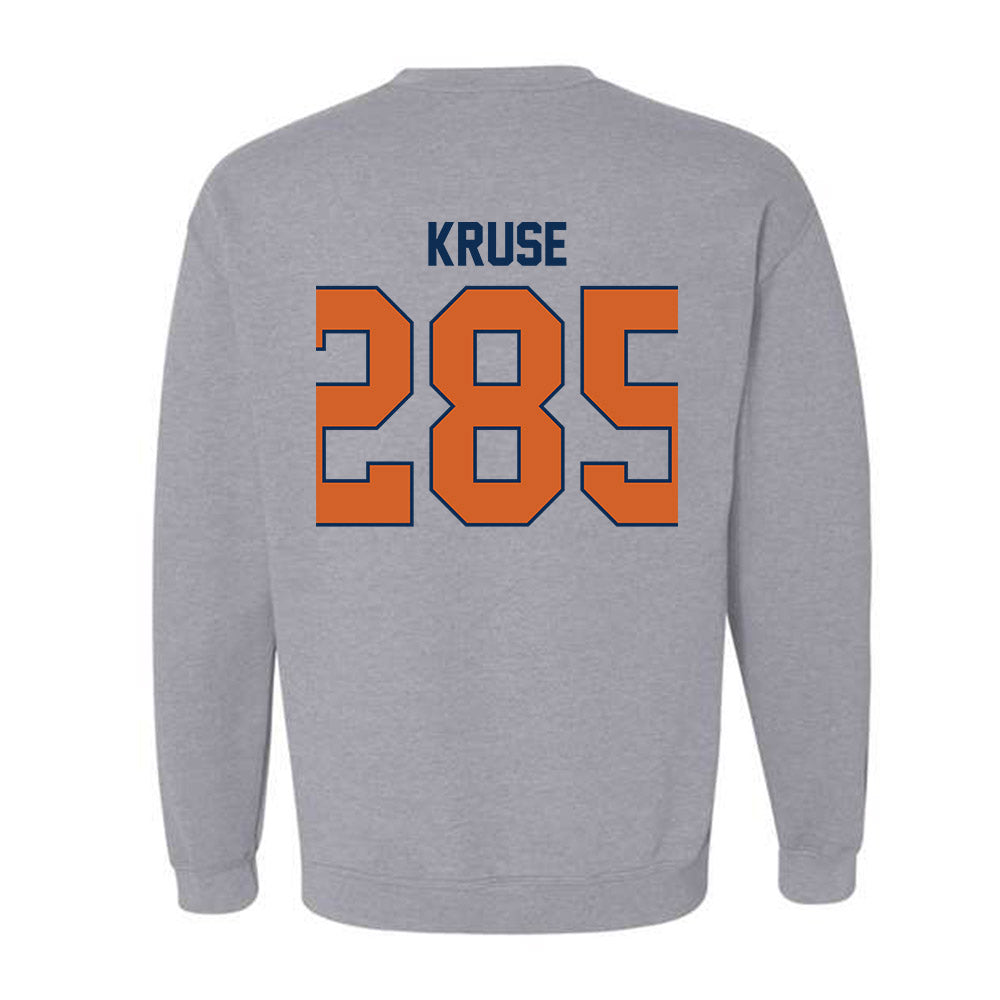 Wheaton IL - NCAA Wrestling : Joseph Kruse - Classic Shersey Crewneck Sweatshirt-1