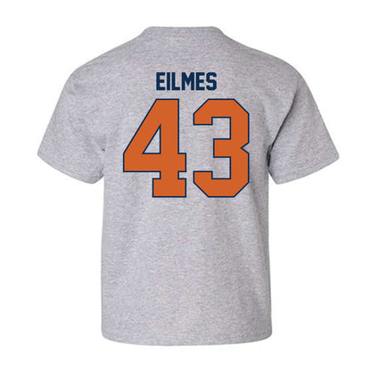 Wheaton IL - NCAA Baseball : Austin Eilmes - Classic Shersey Youth T-Shirt-1