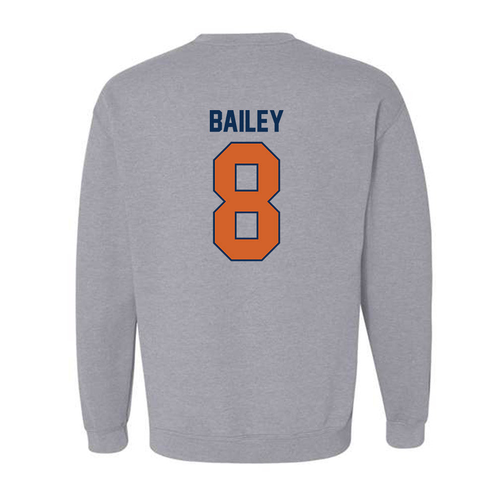 Wheaton IL - NCAA Baseball : Harrison Bailey - Classic Shersey Crewneck Sweatshirt-1