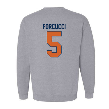 Wheaton IL - NCAA Football : Mark Forcucci - Classic Shersey Crewneck Sweatshirt-1