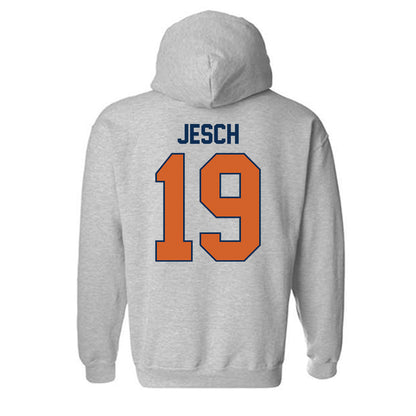 Wheaton IL - NCAA Football : Mateo Jesch - Classic Shersey Hooded Sweatshirt-1