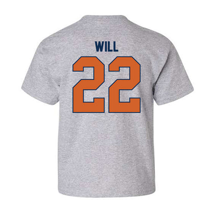 Wheaton IL - NCAA Men's Basketball : Eli Will - Classic Shersey Youth T-Shirt-1