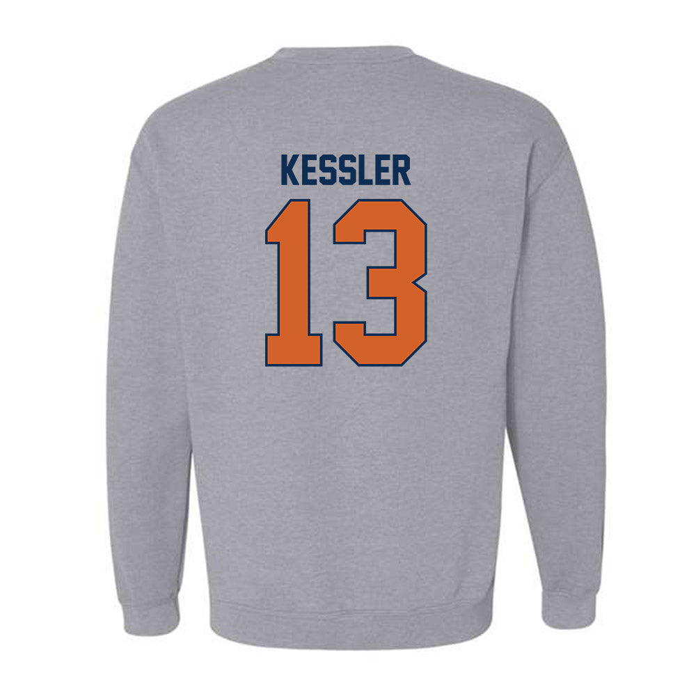 Wheaton IL - NCAA Baseball : Billy Kessler - Classic Shersey Crewneck Sweatshirt-1