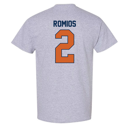 Wheaton IL - NCAA Baseball : Niko Romios - Classic Shersey T-Shirt-1