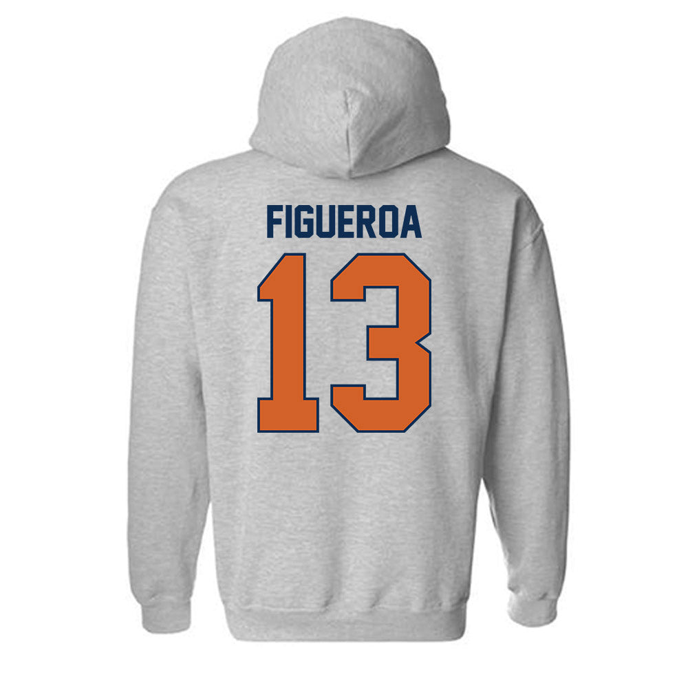 Wheaton IL - NCAA Softball : Olivia Figueroa - Classic Shersey Hooded Sweatshirt-1