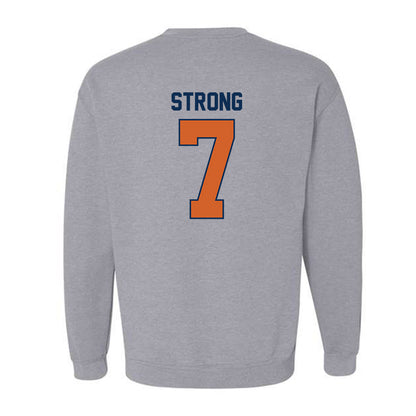 Wheaton IL - NCAA Women's Soccer : Calah Strong - Classic Shersey Crewneck Sweatshirt-1