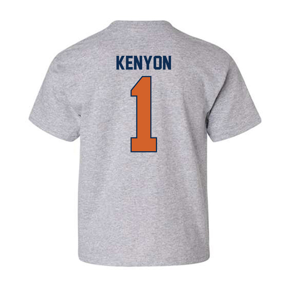Wheaton IL - NCAA Football : Ryan Kenyon - Classic Shersey Youth T-Shirt-1