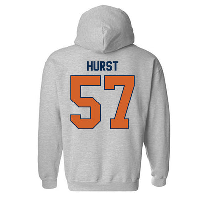 Wheaton IL - NCAA Football : Jonathan Hurst - Classic Shersey Hooded Sweatshirt-1