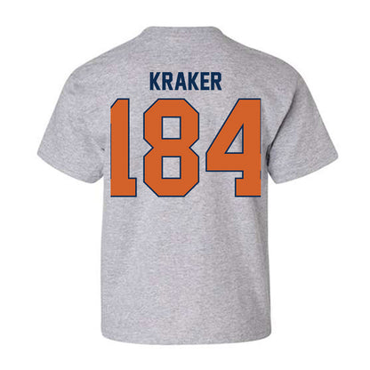 Wheaton IL - NCAA Wrestling : Jacob Kraker - Classic Shersey Youth T-Shirt-1