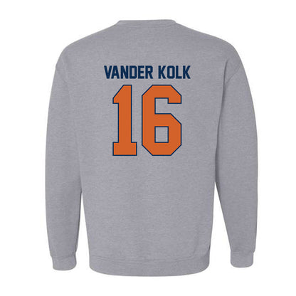 Wheaton IL - NCAA Men's Soccer : Luke Vander Kolk - Classic Shersey Crewneck Sweatshirt-1
