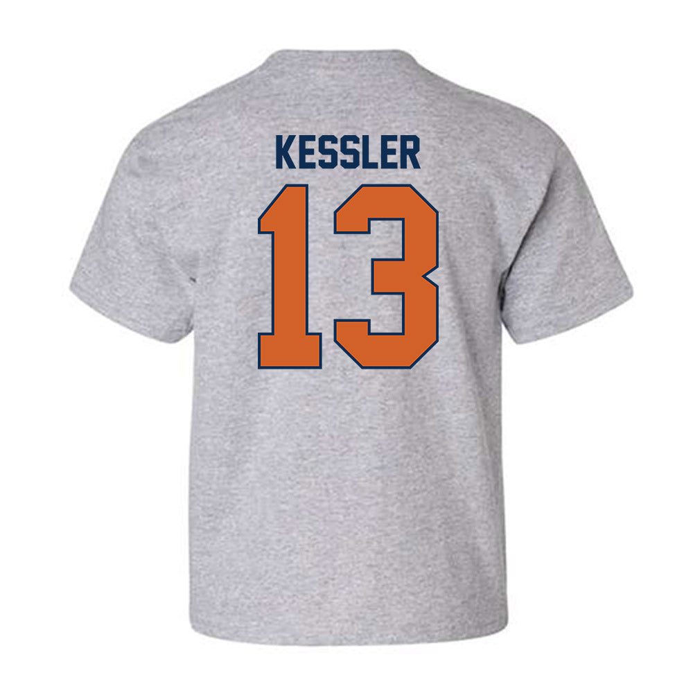 Wheaton IL - NCAA Baseball : Billy Kessler - Classic Shersey Youth T-Shirt-1