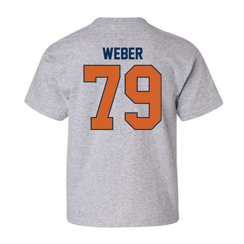 Wheaton IL - NCAA Football : Jake Weber - Classic Shersey Youth T-Shirt-1