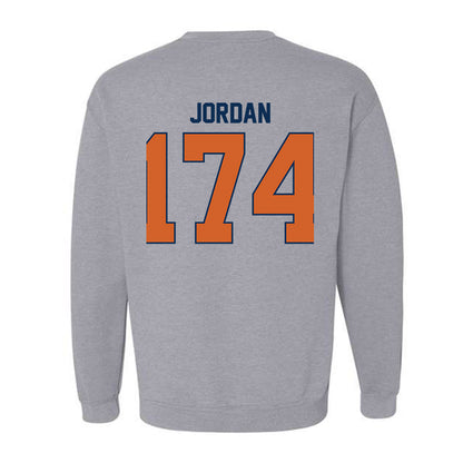 Wheaton IL - NCAA Wrestling : Drew Jordan - Classic Shersey Crewneck Sweatshirt-1