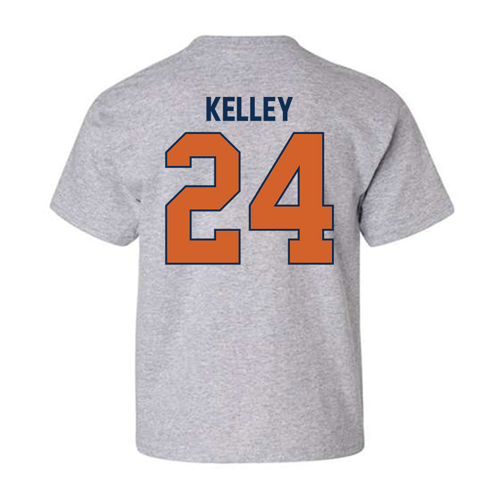 Wheaton IL - NCAA Baseball : Caleb Kelley - Classic Shersey Youth T-Shirt-1