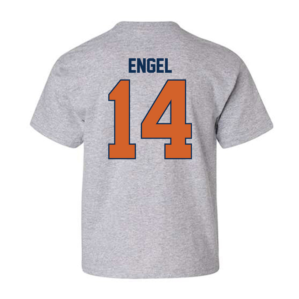 Wheaton IL - NCAA Baseball : Braden Engel - Classic Shersey Youth T-Shirt-1
