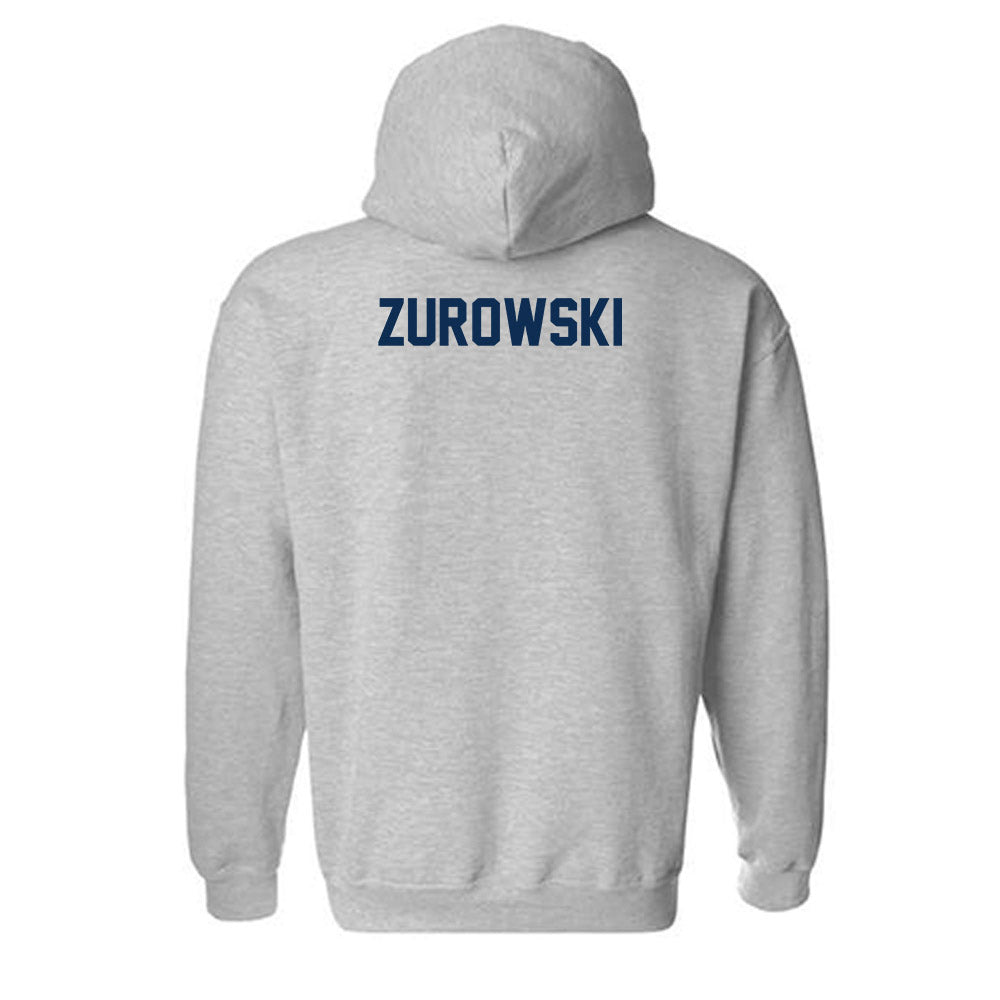 Wheaton IL - NCAA Women's Swimming & Diving : Kate Zurowski - Classic Shersey Hooded Sweatshirt-1