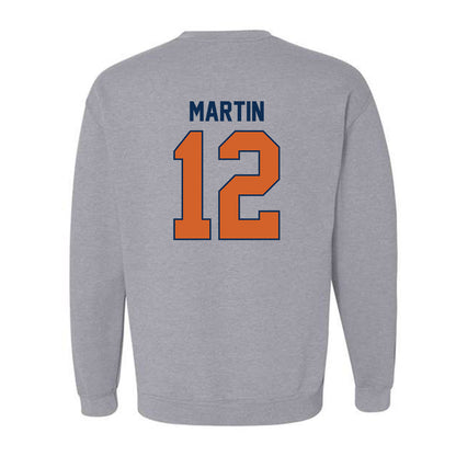 Wheaton IL - NCAA Men's Basketball : Devin Martin - Classic Shersey Crewneck Sweatshirt-1