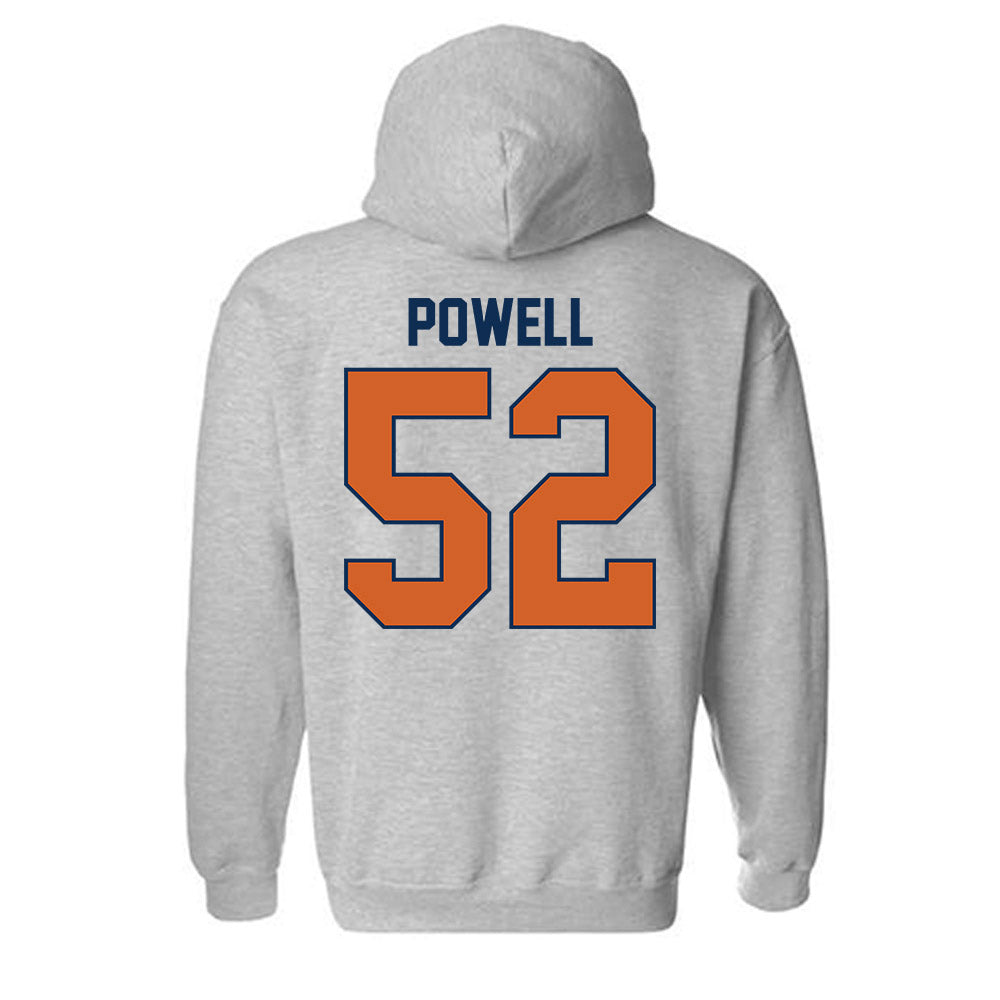 Wheaton IL - NCAA Football : Jaxon Powell - Classic Shersey Hooded Sweatshirt-1