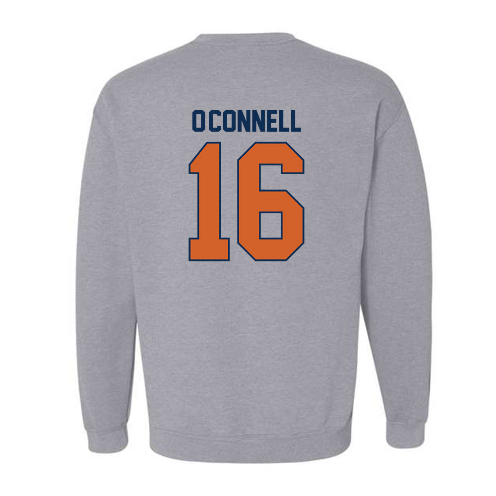 Wheaton IL - NCAA Football : Seamus O'Connell - Classic Shersey Crewneck Sweatshirt-1