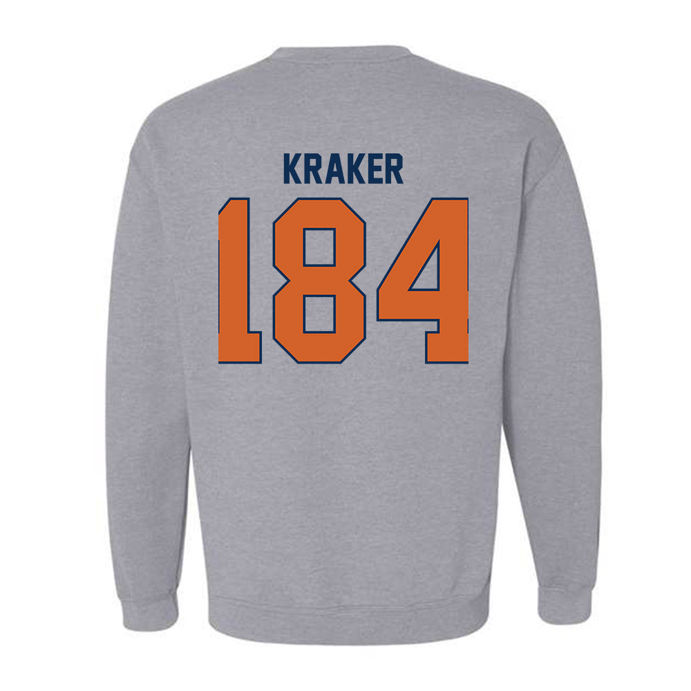 Wheaton IL - NCAA Wrestling : Jacob Kraker - Classic Shersey Crewneck Sweatshirt-1