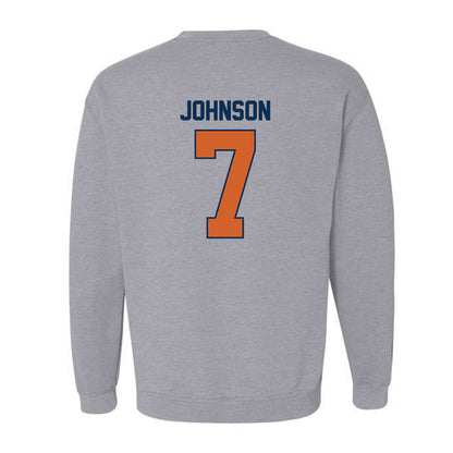 Wheaton IL - NCAA Men's Soccer : Kyle Johnson - Classic Shersey Crewneck Sweatshirt-1