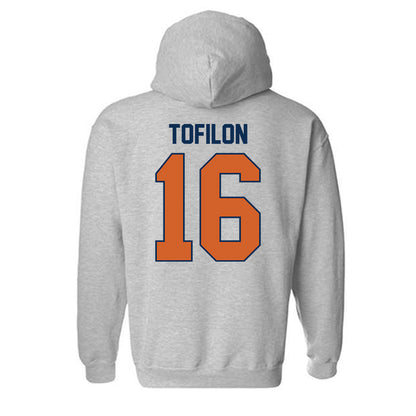 Wheaton IL - NCAA Women's Soccer : Cami Tofilon - Classic Shersey Hooded Sweatshirt-1