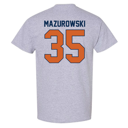 Wheaton IL - NCAA Baseball : Jack Mazurowski - Classic Shersey T-Shirt-1