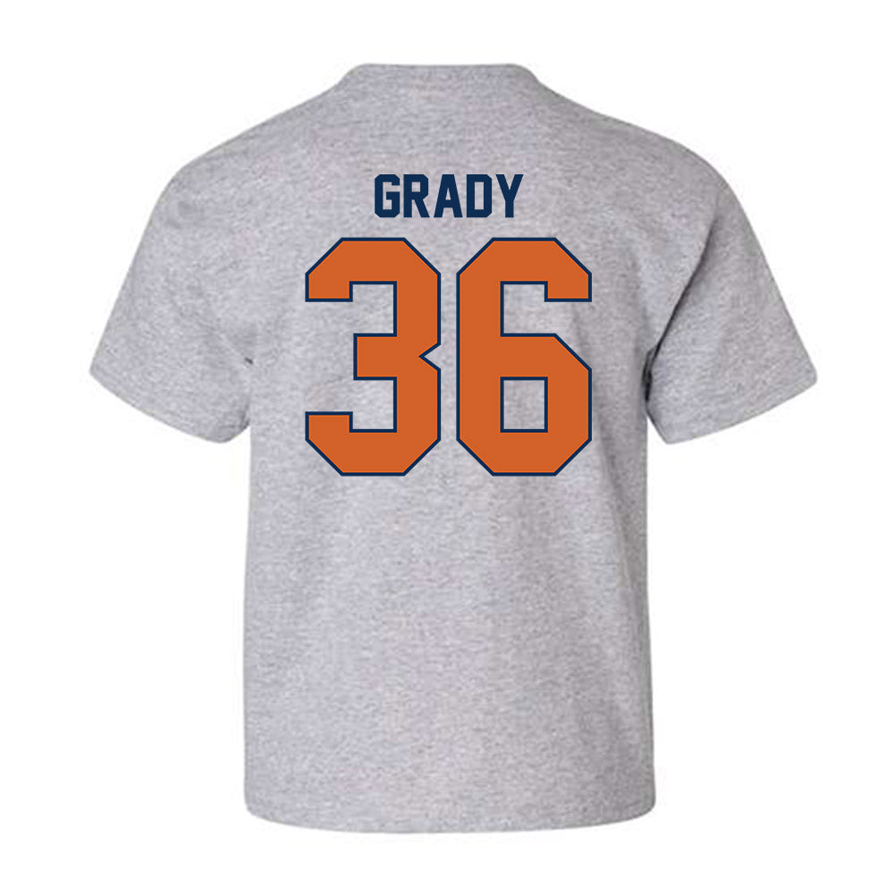 Wheaton IL - NCAA Baseball : Santana Grady - Classic Shersey Youth T-Shirt-1
