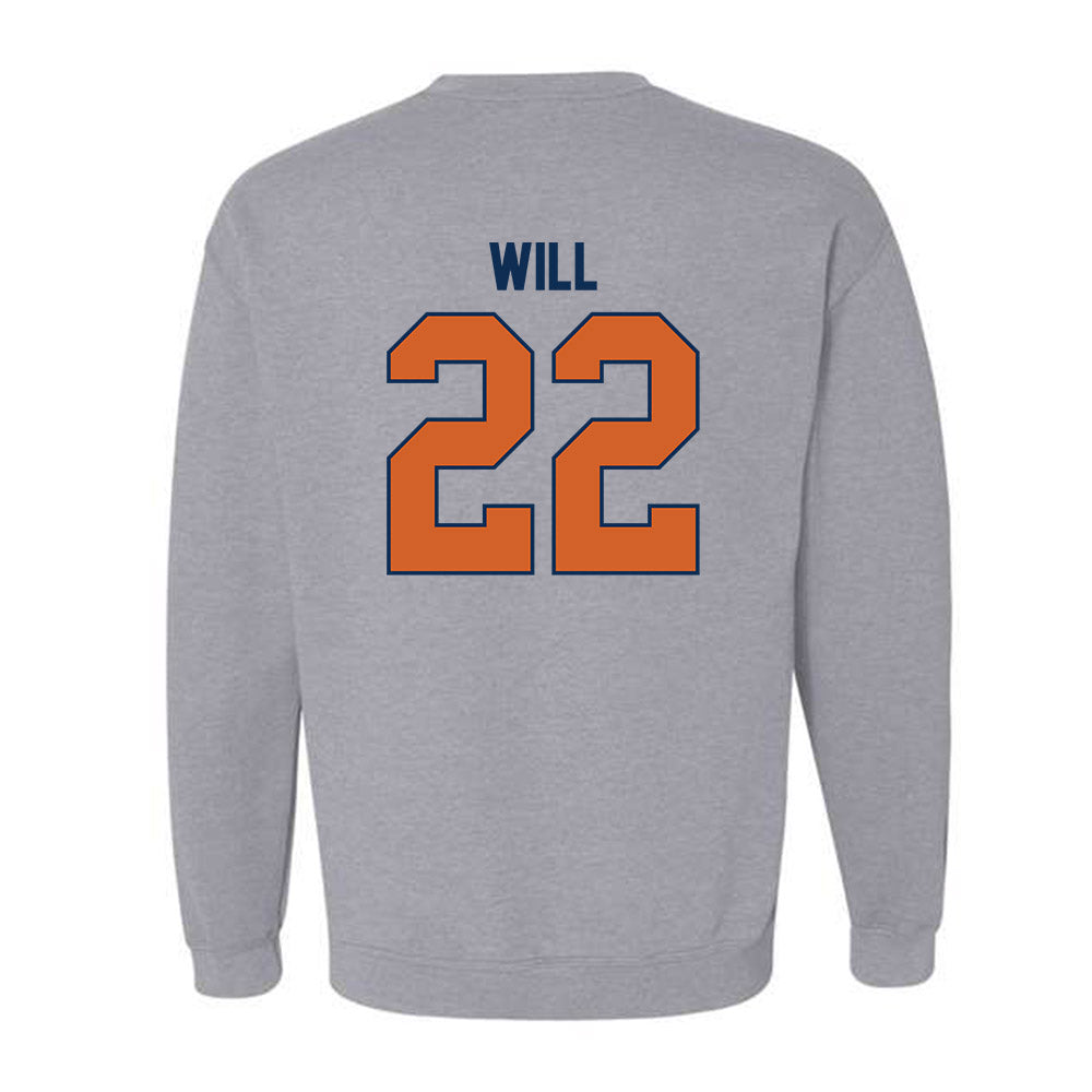 Wheaton IL - NCAA Men's Basketball : Eli Will - Classic Shersey Crewneck Sweatshirt-1